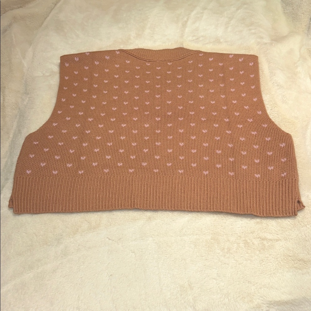 Free People Easy Street Vest Cafe Blossom Combo - Picture 3 of 8